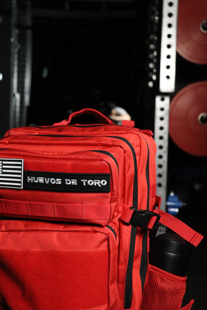 45L RED BACKPACK